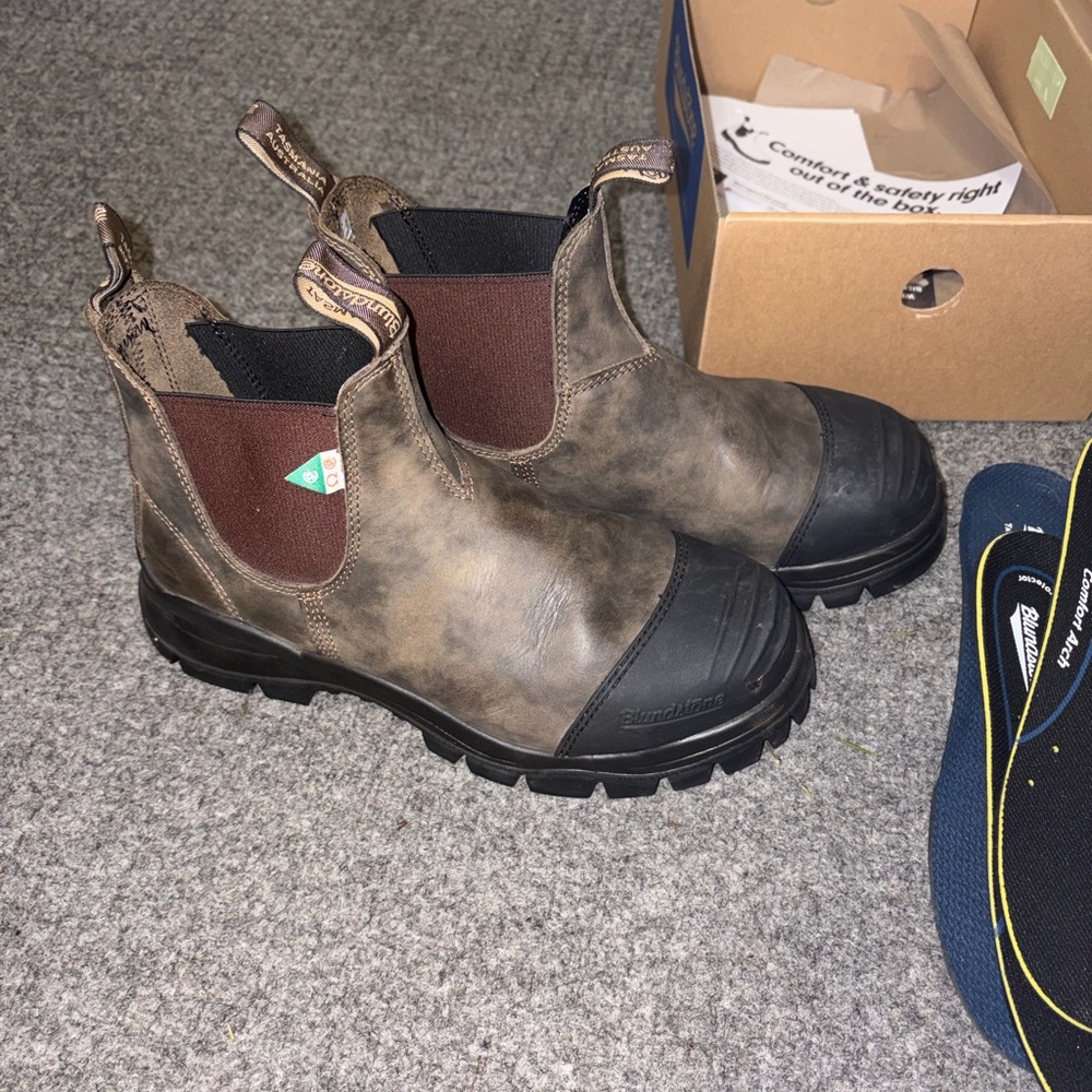 Blundstone Rustic Brown Leather Boots